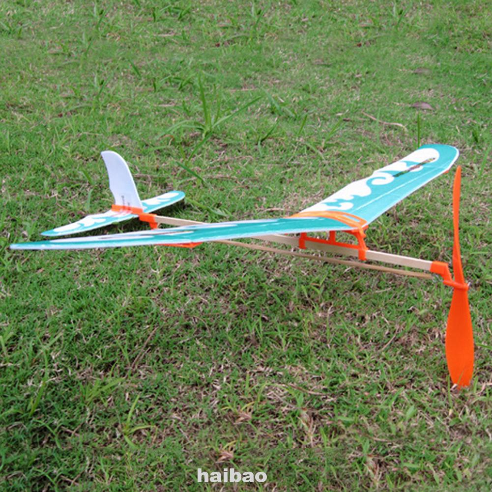 Aircraft Model Rubber Band Powered Children Educational Toys - haibao1 ...
