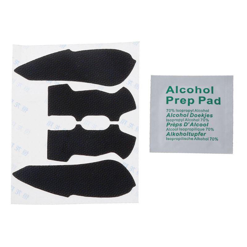 Char 1 ชุดเมาส์ฟุตเมาส์สเก็ตสติกเกอร์ด้านข้างแผ่นกันเหงื่อสําหรับเมาส์ logitech G300 G300S