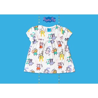 ✅ [6-7Y] Peppa Pig T-Shirt เสื้อยืดแขนสั้น เปปป้า พิก