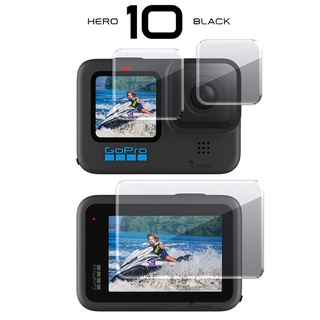 ฟิล์มกันรอยเลนส์สีดําสําหรับ Gopro Hero 10 Black Go Pro 9