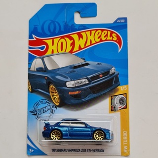 hotwheels 98 Subaru Impreaz STi-VERSION