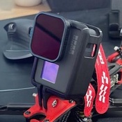 [GIJO] 3D พิมพ์ TPU GOPRO Hero 5 6 7 กล้องแนวตั้ง Mount สําหรับ FPV Racing Drone
