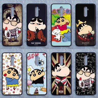 เคส Oppo  Reno Ace  ลายชินจัง  ขอบนิ่มหลังแข็ง เคสมือถือ เคสโทรศัพท์ Case