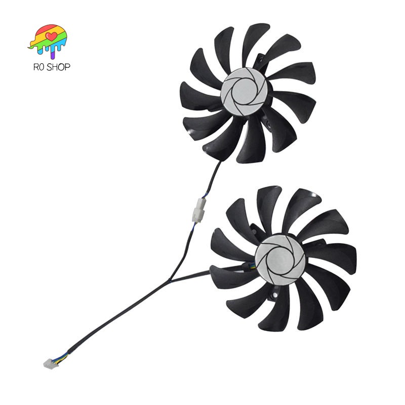 -ใหม่ 1 คู่กราฟิกการ์ดพัดลม 85 มม.Hha9010H12F-Z 4Pin Cooler พัดลมสําหรับ Msi Gtx 1060 Oc 6G Gtx 960 