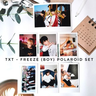 txt - freeze (boy) เซตรูป 7 ใบ kpop