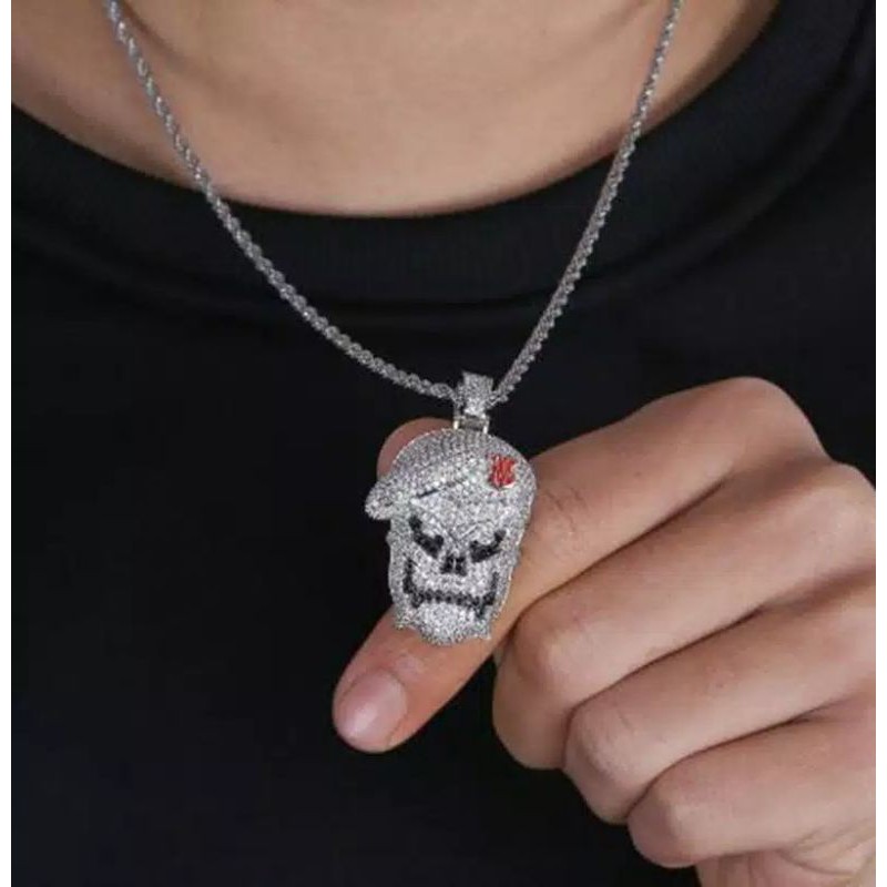 สร้อยคอพรีเมี่ยมที่ดีที่สุด Ops Call Of Duty เกาหลี Kpop Punk Rapper Biker สไตล์ Unisex