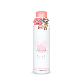 [Exclusive] FRESH DROP - Peach Mineral Spray 150 ml.