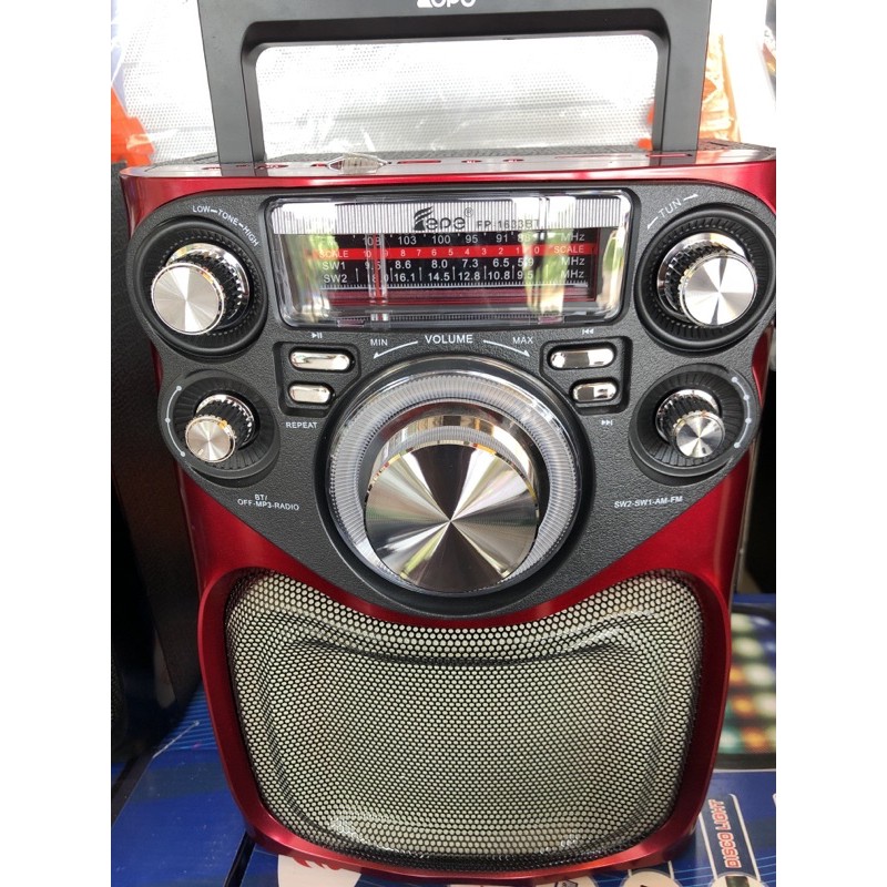ลำโพงบูลทูธ Am-fm+usb+sDมีบูลทูธใช้ไฟบ้านได้