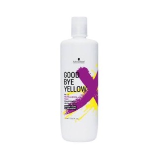 แชมพูม่วง/ส้ม Schwarzkopf Professional Goodbye Yellow/Orange Shampooing 1000ml (ฟรีหัวปั๊ม)แชมพูสำหรับผมทำสีโทนเทา