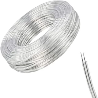 สายไฟ ใส มี UL แดงดำ ดำแดง ทองแดงแท้ เชื่อมง่าย นีออนเฟล็ก ไฟเส้น led neon flex wire cable สายลำโพง