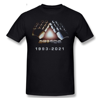 19932022 Daft Punk เสื้อลายการ์ตูน ทรงสลิมฟิต สไตล์ฮิปฮอป