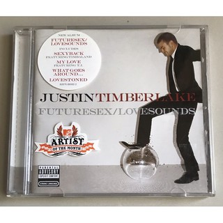 ซีดีเพลง ของแท้ ลิขสิทธิ์ มือ 2 สภาพดี...ราคา 219 บาท “Justin Timberlake” อัลบั้ม “FutureSex/LoveSounds”