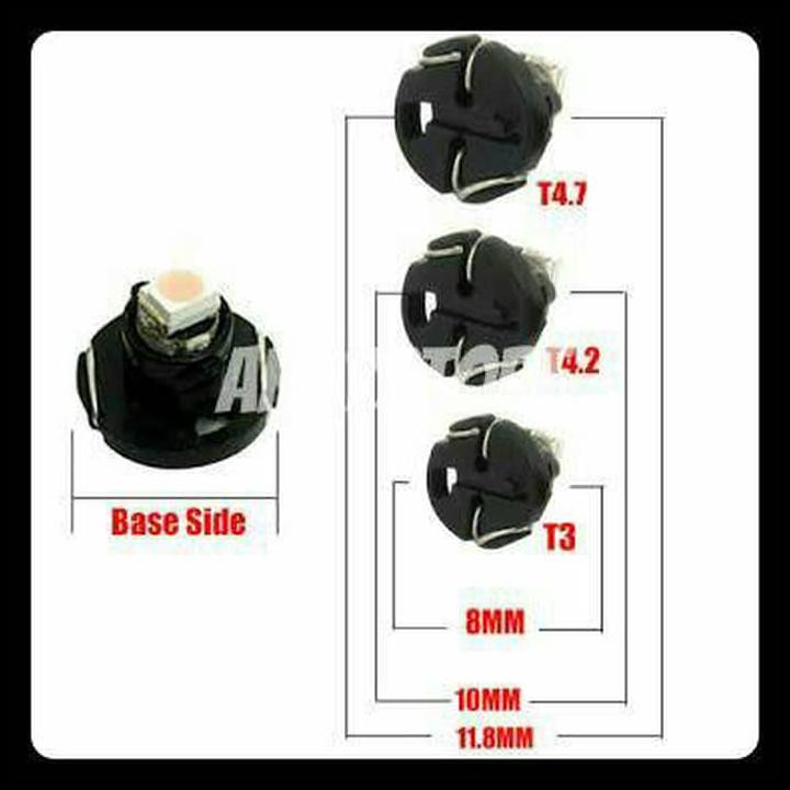 LED DASHBOARD SPEEDOMETER WEDGE T3 T4.2 T4.7 EXTRA BRIGHT CAR !!!!!!