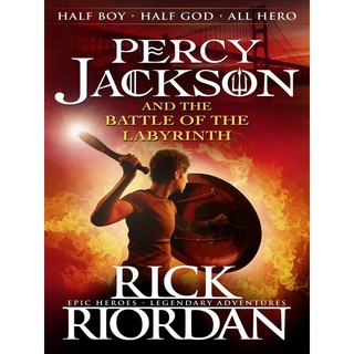 หนังสือภาษาอังกฤษ PERCY JACKSON AND THE BATTLE OF THE LABYRINTH (NEW COVER) มือหนึ่ง