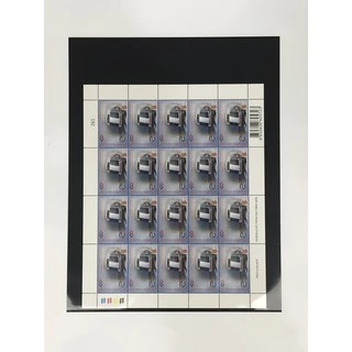 เมาท์แสตมป์เนื้อเซลลูลอย์สีดำเป็นแพ็ค ( มี 7 แบบ 1-7 ช่อง ทั้งแพ็คมีแบบเดียว แพ็คละ 10 แผ่น )