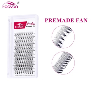 Fadvan พัดต่อขนตา แบบสั้น 3D 5D 6D 10D 8-14 คละแบบ