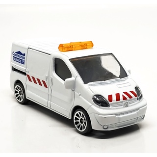 Majorette Renault Traffic - Construction Service - White Color /Wheels 5U /scale 1/64 (3 inches) no Package