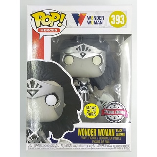 Funko Pop DC Wonder Woman - Wonder Woman [ Black Lantern / เรืองแสง ] #393 (กล่องมีตำหนินิดหน่อย)