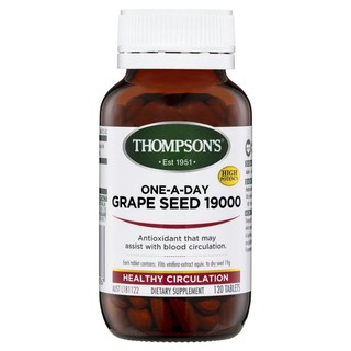 Thompsons One-A-Day Grape Seed 19000mg 120 Tablets