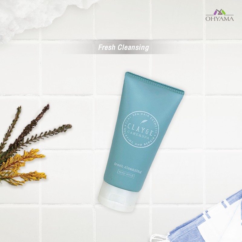 (พร้อมส่ง) CLAYGE FRESH CLEANSING คลีนซิ่งทำความสะอาดเส้นผมและหนังศรีษะ เคลจ 4582300061319