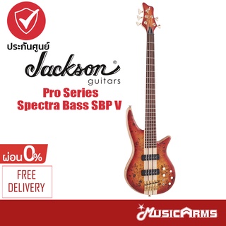 Jackson Pro Series Spectra Bass SBP V กีต้าร์เบส Pro Series Spectra Bass SBP V +รับประกันศูนย์ 1 ปี MusicArms