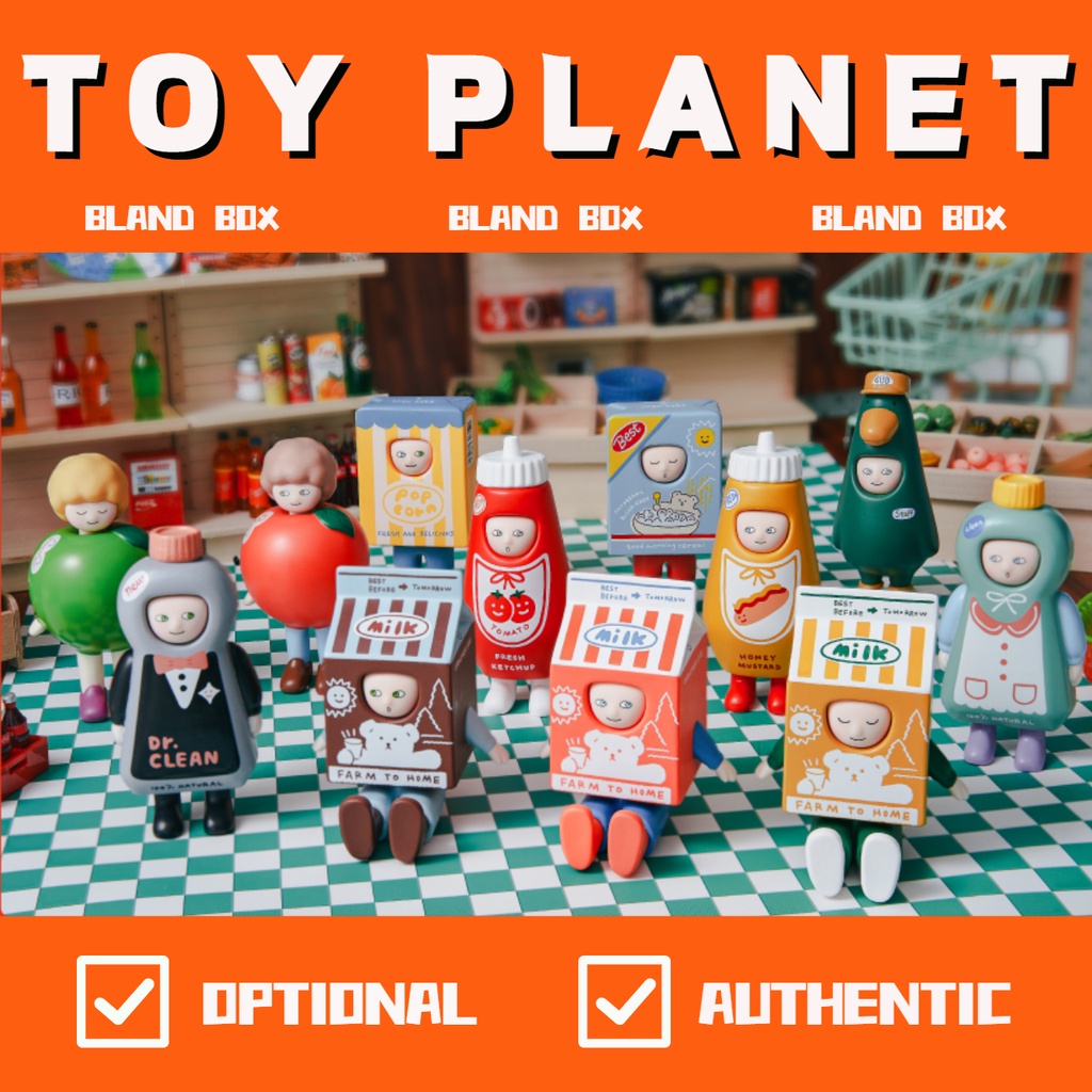 [TOY Planet] กล่องสุ่ม POP MART Popmart ART TOY CIRCUS BOY BAND CBB ของเล่นสําหรับเด็ก