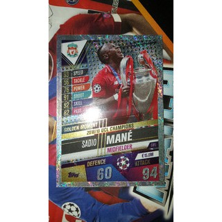 Match Attax 101 19/20 Sadio Mane