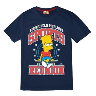 (พร้อมส่ง)⚡เสื้อยืด เสื้อยืดผู้ชาย ลาย The Simpsons ซิมสัน ลิขสิทธิ์แท้100%