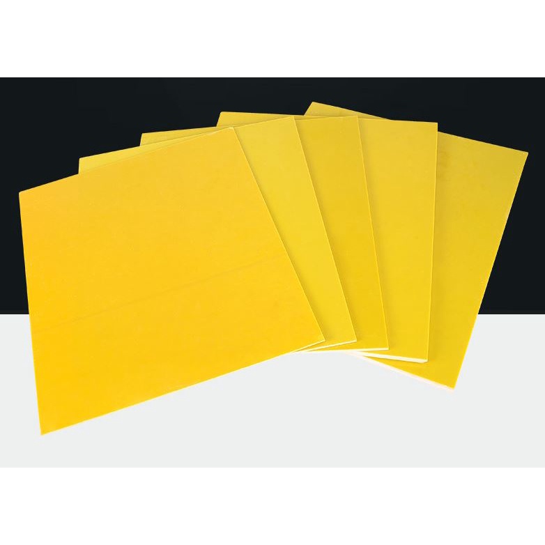 Glass fiber Sheet GRP EPOXY Glass แผ่นฉนวนกั้นระหว่างเซลล์แบตเตอรี่ เป็นฉนวนกล่องแบต ขนาดอื่นๆสอบถาม ขนาด 1 x  2 เมตร