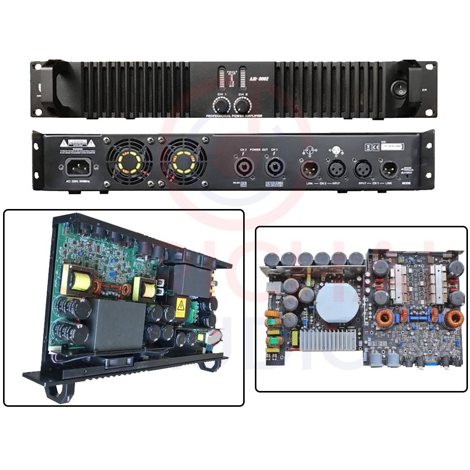 แอมป์ขยาย Audio Jockey รุ่น AJD-8002