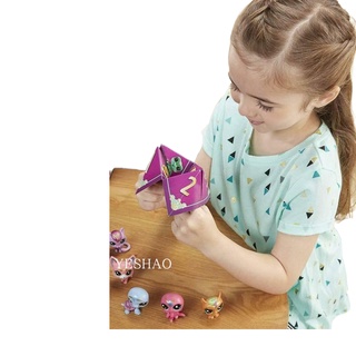 To Q Pet House Cat Dog Animal Blind Box บ้านสัตว์เลี้ยงขนาดเล็ก Littlest Pet Shop Girl ของเล่น Ornament