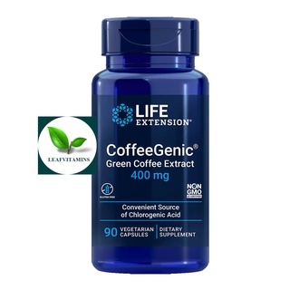 Life Extension CoffeeGenic® Green Coffee Extract 400 mg / 90 Vegetarian Capsules