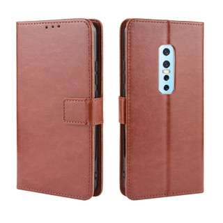 เคสสำ VIVO V17 Pro Case PU Leather Flip Phone Case VIVO V17Pro V 17 Pro เคสโทรศัพท์มือถือ พลิกซองโทรศัพท์