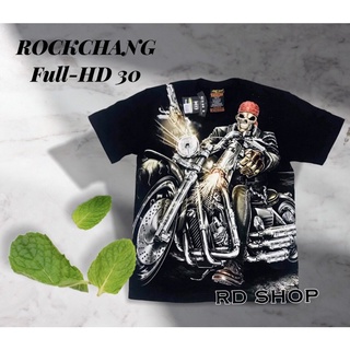 เสื้อยืดเรืองเเสง OVP Rockchang Full-HD สกรีนคมชัด HD