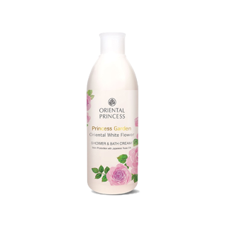 Oriental Princess Princess Garden Oriental White Flower Shower & Bath Cream 250ml.