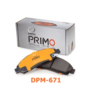 Compact Primo ผ้าเบรคคู่หน้า Toyota CAMRY ACV30/31 2.2, 2.4 ปี 03-06, WISH 1.8-2.0 ปี 03-08 DPM-671