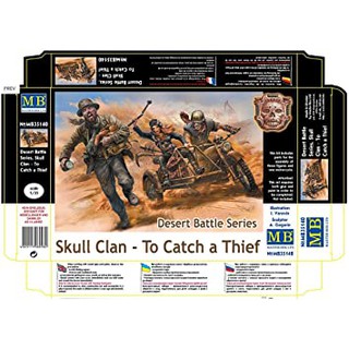 Master Box Model 1/35 MB35140 Desert Battle Series, Skull Clan - To Catch a Thief