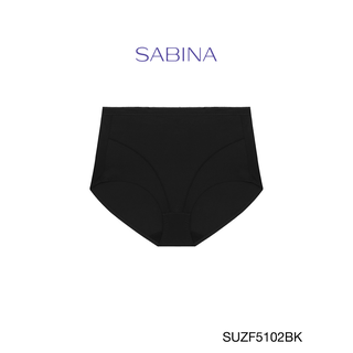 Sabina กางเกงชั้นใน ทรงเต็มตัว เก็บพุง Magic fit (ทรง Half Waist) รุ่น Panty Zone รหัส SUZF5102BK สีดำ