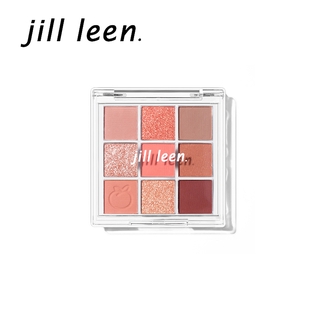 Jill LEEN พาเลทอายแชโดว์ เนื้อแมตต์ ประกายมุก ขนาดเล็ก แบบพกพา ติดทนนาน