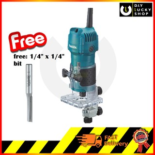 MAKITA 3709 ทริมเมอร์ ราวเตอร์ มากีต้า 3709 เครื่องเซาะร่อง ของแท้ รับประกัน 1ปี