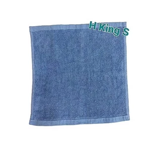 ผ้าเช็ดหน้าโรงแรม 12"x12" cotton 100% 1ปอนด์ ทอขนหิ้น ด้ายคู่ ซับน้ำดี สินค้าพร้อมส่ง ผลิตในไทย