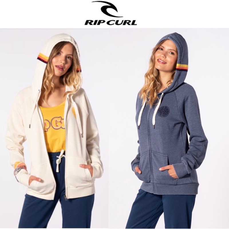 RIP CURL ZIPPER HOODIE เสื้อฮู้ดวอร์มกันหนาว 🍂แบรนด์ ✨RIP CURL✨ Ripcurl แท้💯% (WY712)