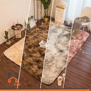 พรม พรมปูพื้น พรมขนกระต่าย 40*60 80*50 120*160 cm ขนนิ่ม พรมนุ่ม พรมห้องนอน พรมขนนุ่ม พรมเหลี่ยม
