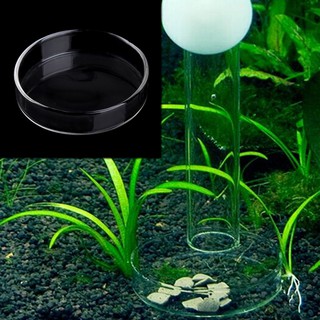 yoodada Aquarium Fish Tank Acrylic Shrimp Feeding Food Dish Bowl Feeder Tray Container