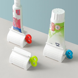 ยาสีฟันบีบงานหัตถกรรมติดกระเป๋ายาสีฟันขี้เกียจ，Toothpaste Squeeze Artifact Squeezer