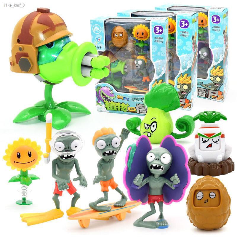 Plants vs. Zombies Toy 2 Pea Shooter Cactus Big Spray Mushroom ซอมบี้ 2