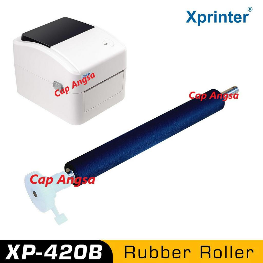 ลูกกลิ้งยาง ASF SPARE PARTS RUBBER ROLLER XP 420B XP420 420 B SPARE PARTS จานกระดาษ PUSHER