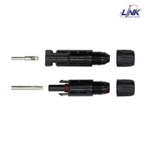 LINK MC4 CONECTOR (Pair) ขั้วต่อสายตัวผู้ - ตัวเมีย MC4 (CB-1002A)