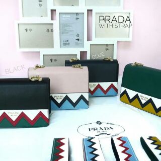 PRADA WITH STRAP  9"