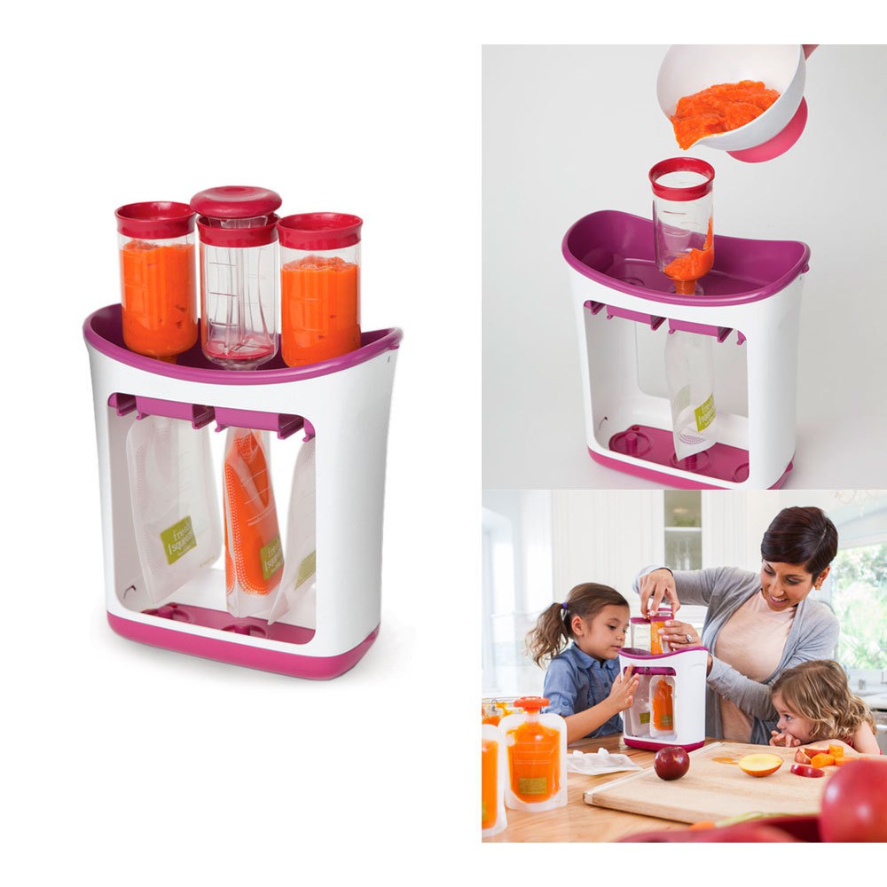 Infantino محطة تعبئة أكياس طعام الأطفال Squeeze Station — صورة 4